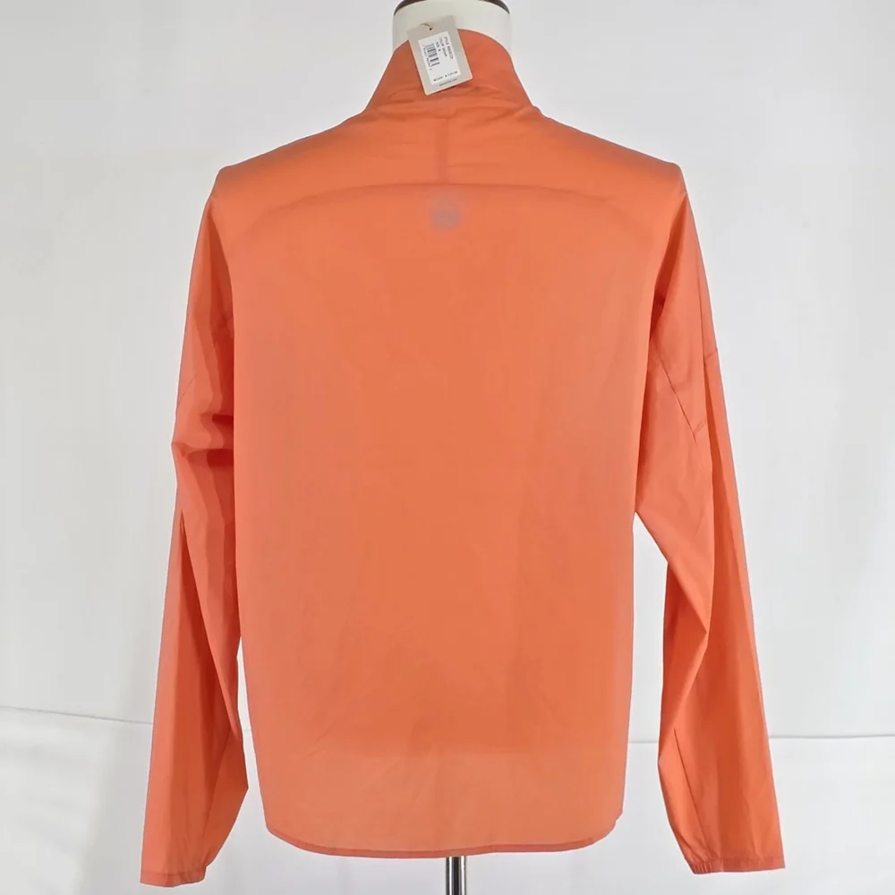 Quiet Luxury NWT Peter Millar Hyperlight Gust Jacket Men’s M Orange Windproof - Picture 12 of 14